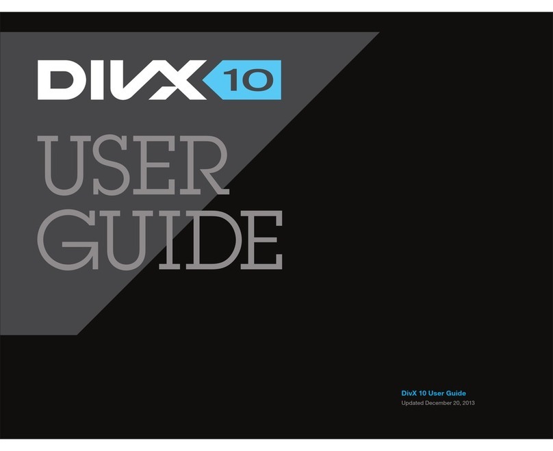 DivX 10 User manual