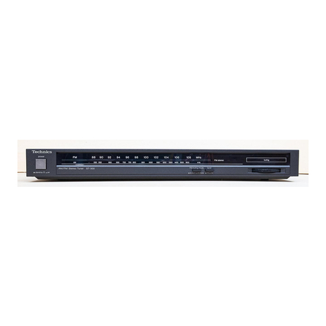 Technics ST-300 User manual