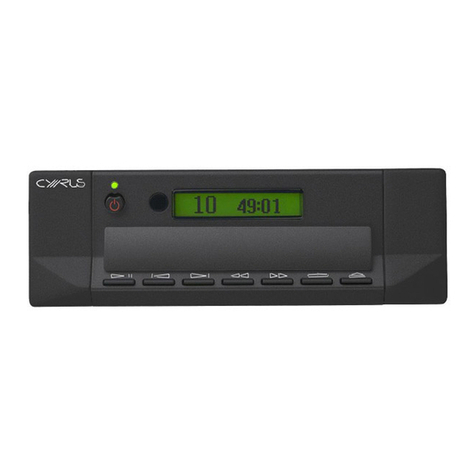 Cyrus CD6s User manual