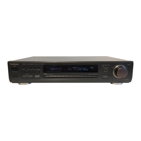 Technics ST-GT650 User manual