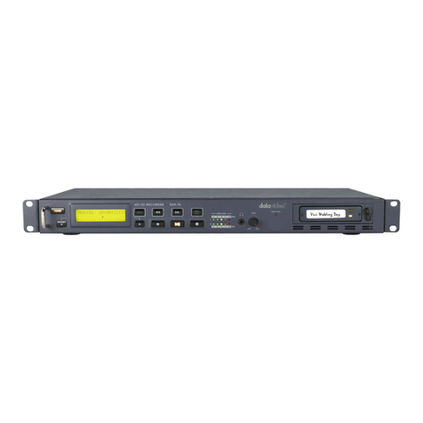 Data Video HDR-70 quick start guide