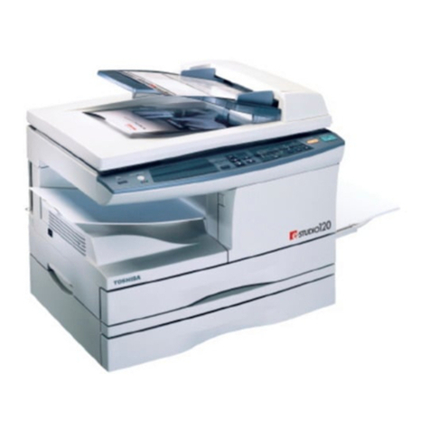 Toshiba e-studio120 Service manual