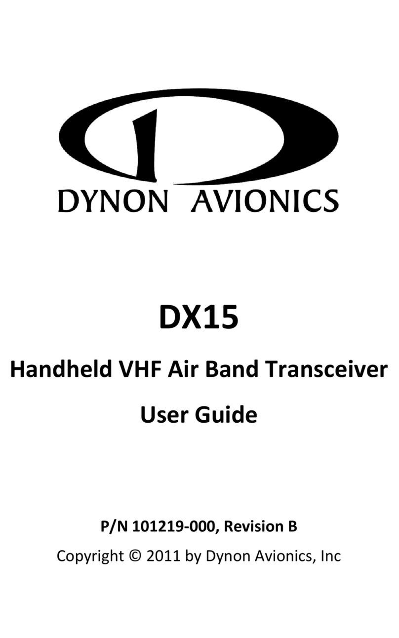 Dynon Avionics DX15 user guide