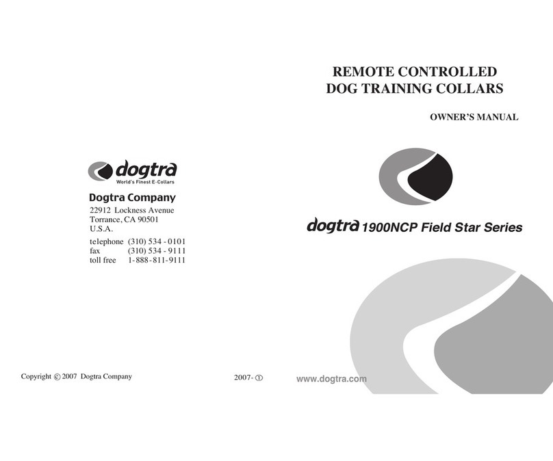 Dogtra 1900NCP Field Star Series owner's manual