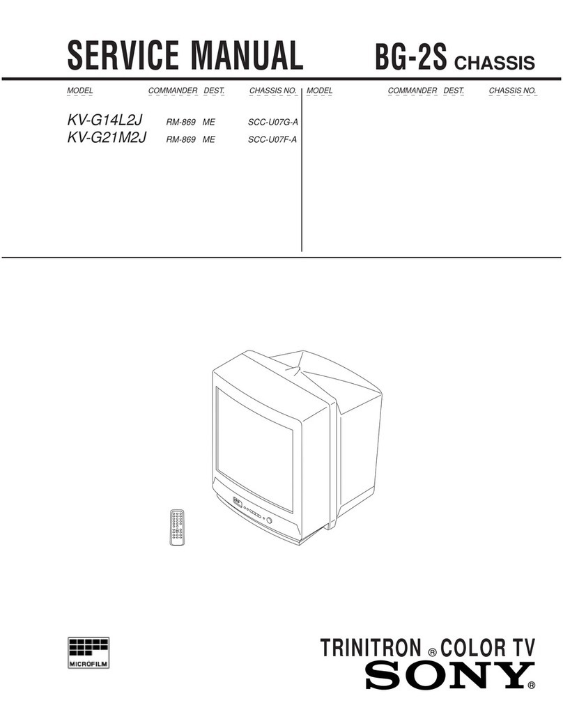 Sony TRINITRON KV-G14L2J User manual Sony TRINITRON KV-G14L2J User manual