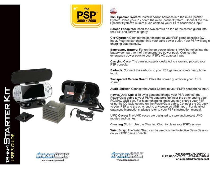 DreamGEAR 18-in-1 Starter Kit User manual DreamGEAR 18-in-1 Starter Kit User manual