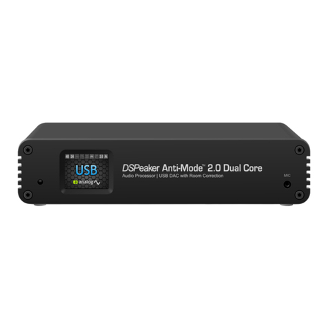 DSPeaker ANTI-MODE 2.0 DUAL CORE User manual