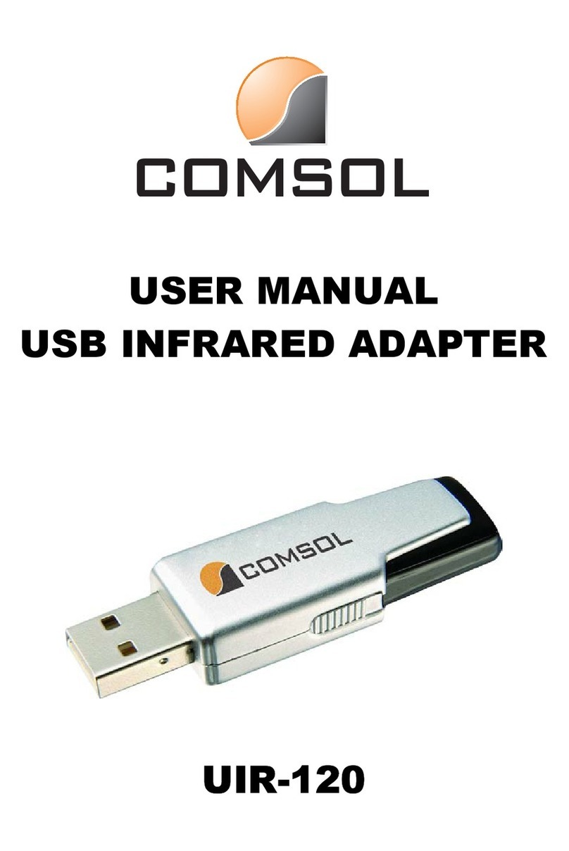 COMSOL UIR-120 user manual