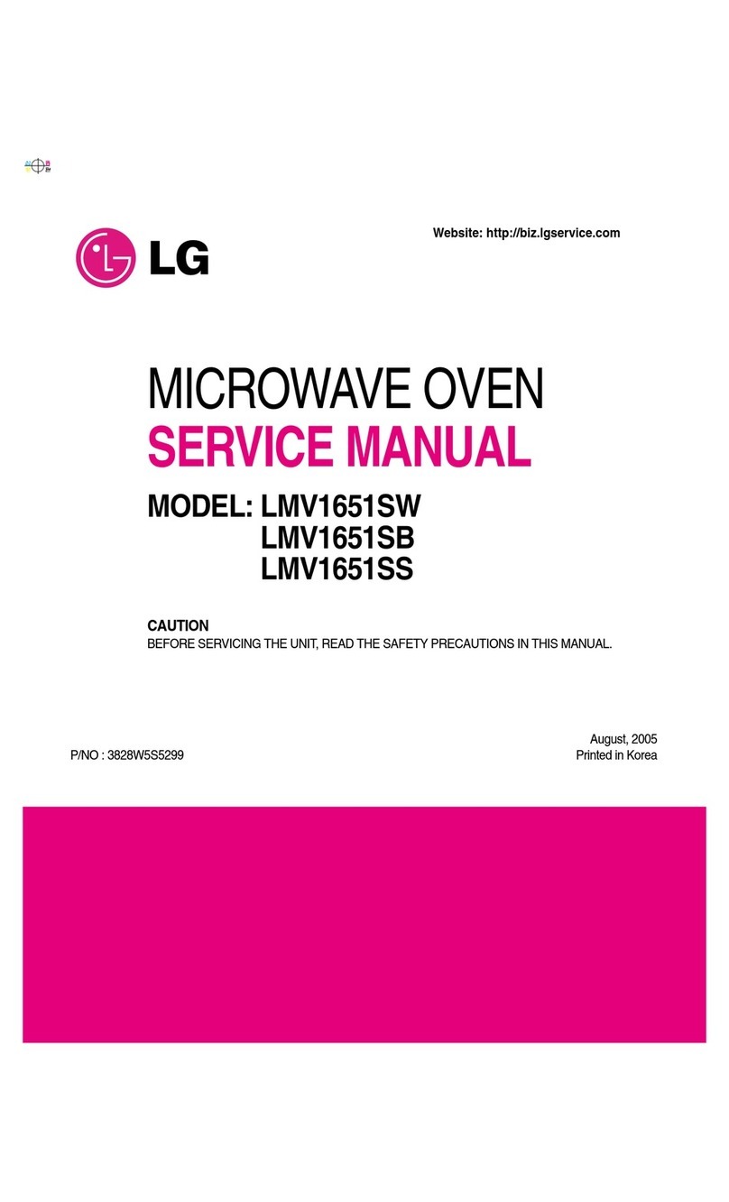 LG LMV1651SW User manual