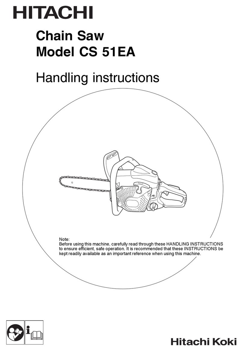 Hitachi Koki CS 51EA User manual