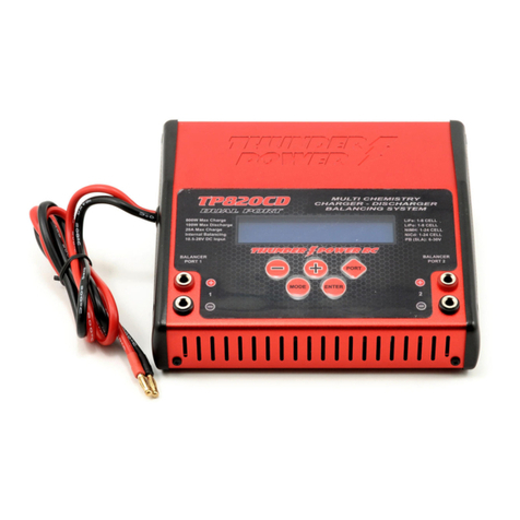 Thunder Power TP820CD Installation instructions manual