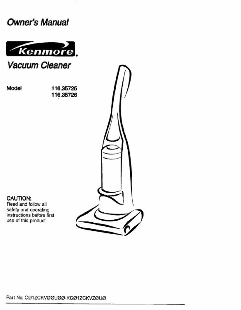 Kenmore 116.35725 User manual