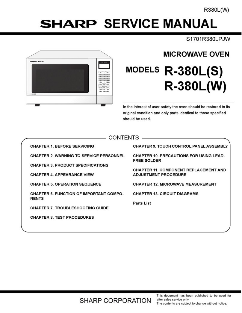 Sharp R-380LS User manual Sharp R-380LS User manual