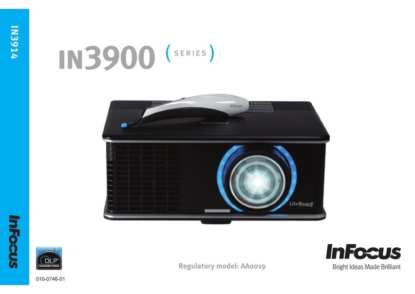 InFocus IN3914 User manual