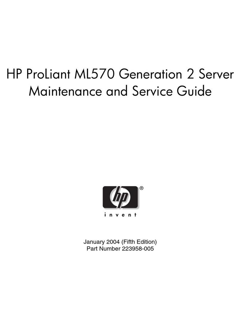 HP ProLiant ML570 Generation 2 Manual
