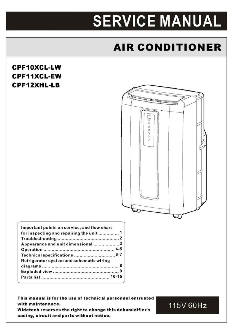 Haier CommercialCool CPF10XCL-LW User manual