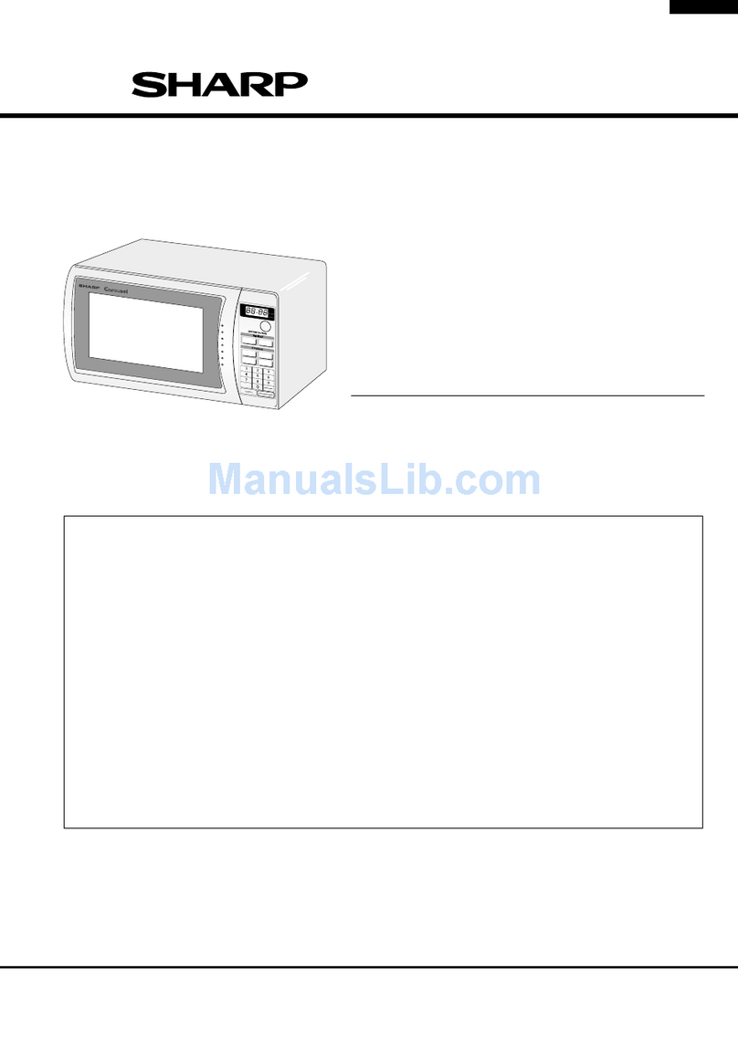 Sharp R-240B User manual