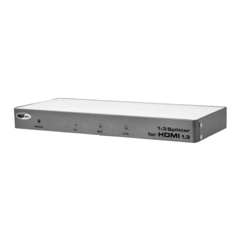 Gefen EXT-HDMI1.3-143 User manual Gefen EXT-HDMI1.3-143 User manual