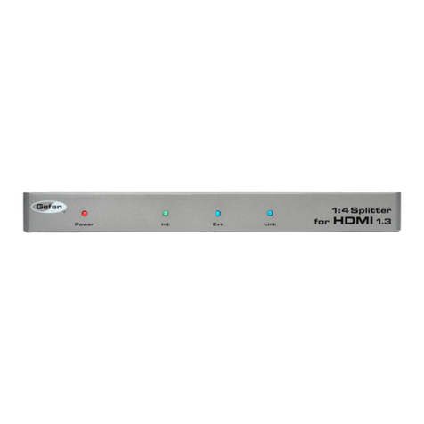 Gefen EXT-HDMI 1.3-144 User manual Gefen EXT-HDMI 1.3-144 User manual