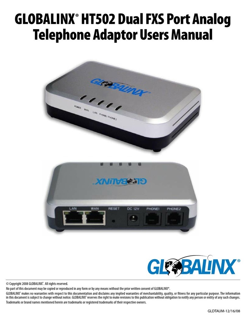 Globalinx HT502 user manual