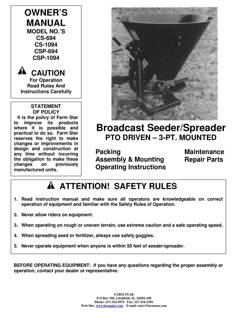 FARM STAR CS-694 owner's manual