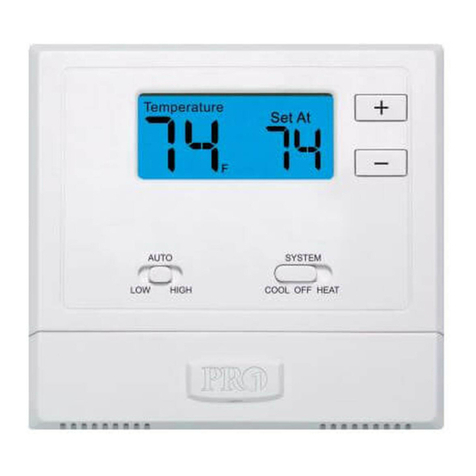 Pro 1 IAQ T631W-2 installation manual