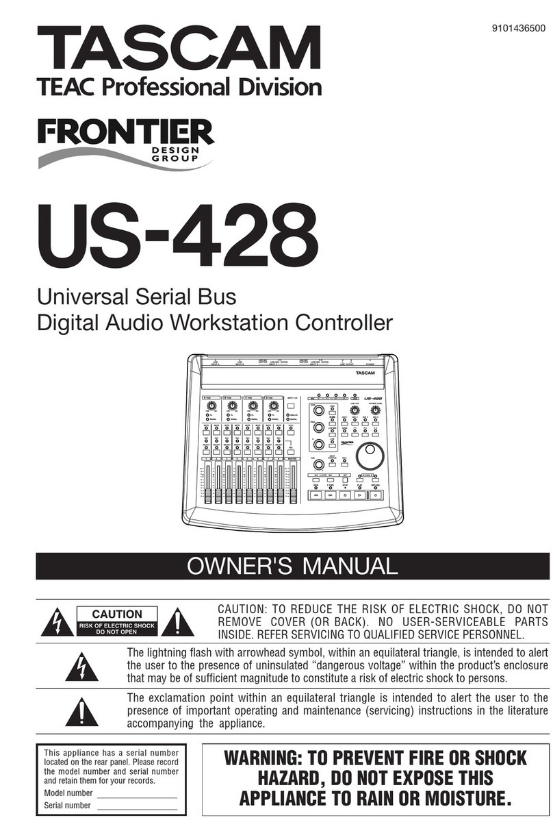 Frontier US-428 owner's manual
