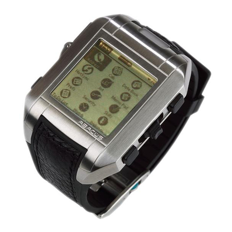 Fossil WRIST PDA User manual Fossil WRIST PDA User manual