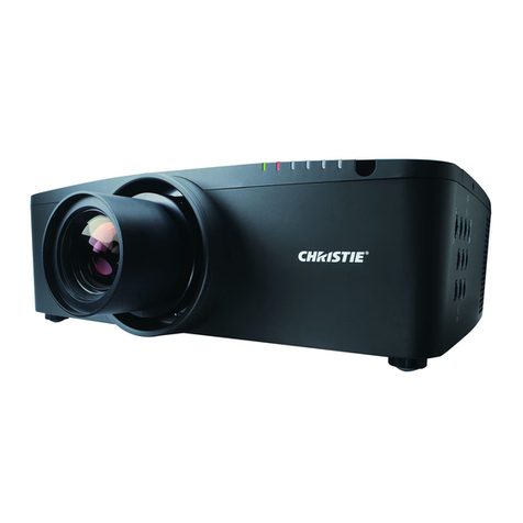 Christie LX605 Service manual