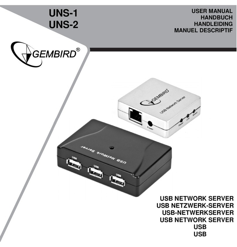 Gembird UNS-1 user manual