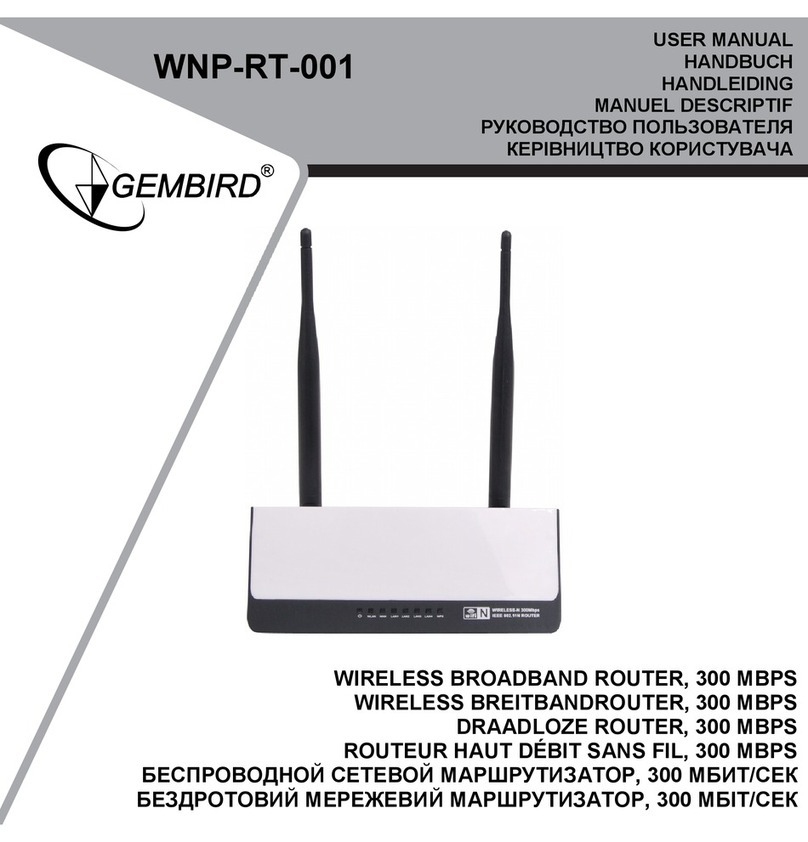 Gembird WNP-RT-001 user manual