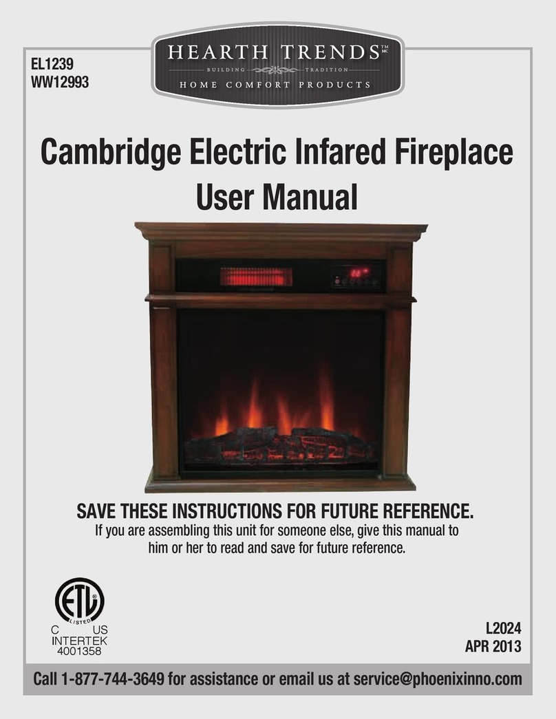 Hearth Trends EL1239 user manual