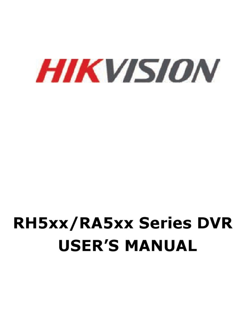 HIK VISION RH5xx Series User manual