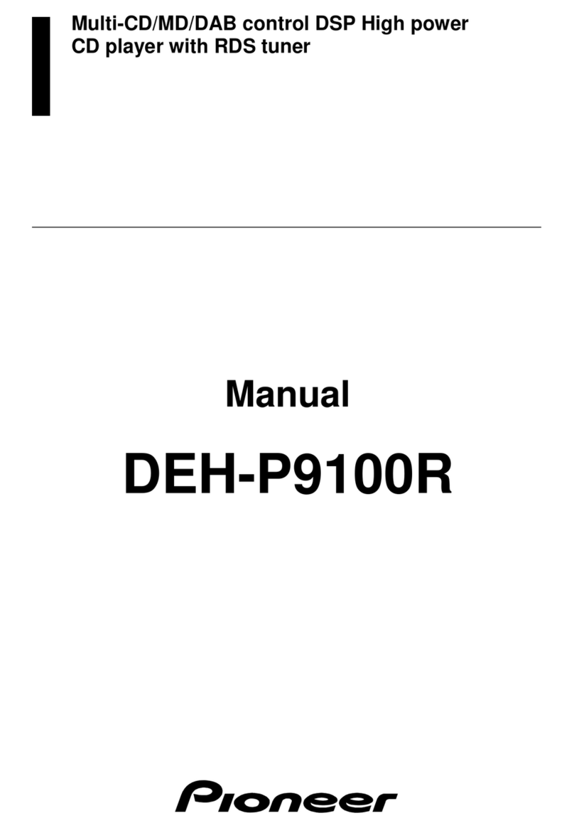 Pioneer DEH-P9100R manual