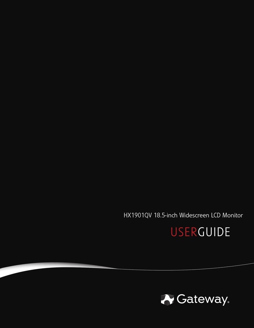 Gateway HX1901QV user guide