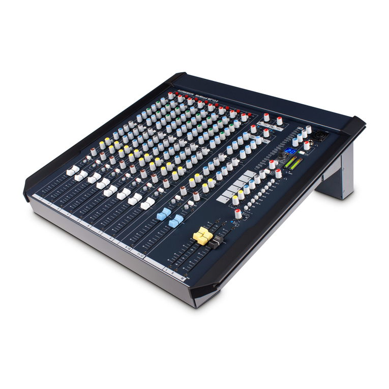 ALLEN & HEATH MixWizard WZ4 16:2 User manual