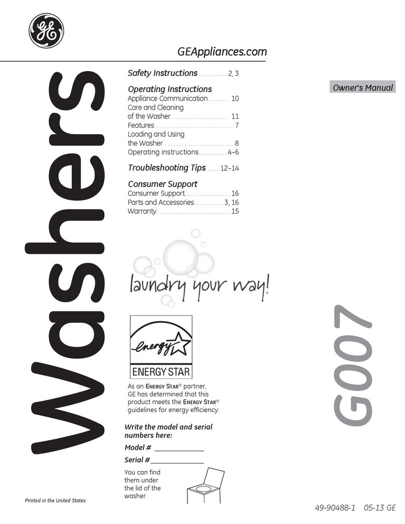 GE G007 User manual