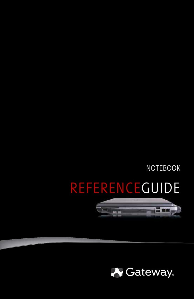 Gateway Notebook User manual