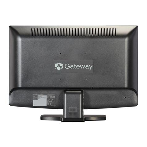 Gateway FHX2201QV User manual