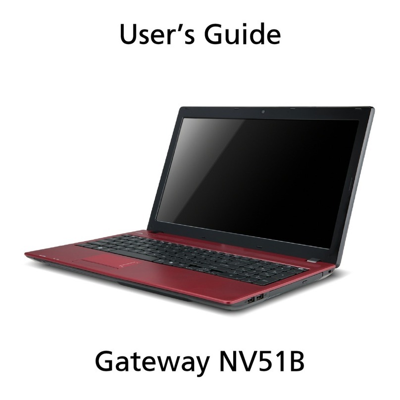 Gateway NV51B User manual