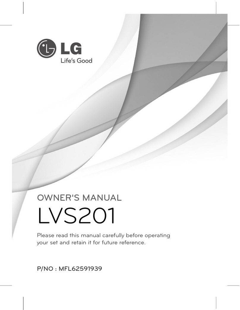 LG LVS201 series User manual