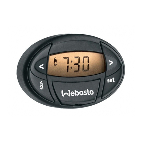 Webasto BlueHeat 1533 owner's manual