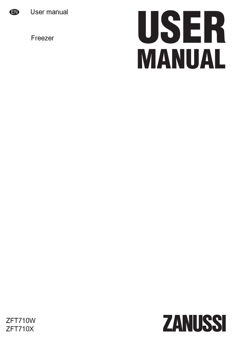 Zanussi ZFT710W user manual