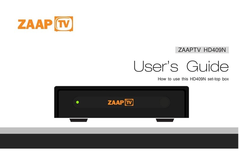 ZaapTV HD409N user guide