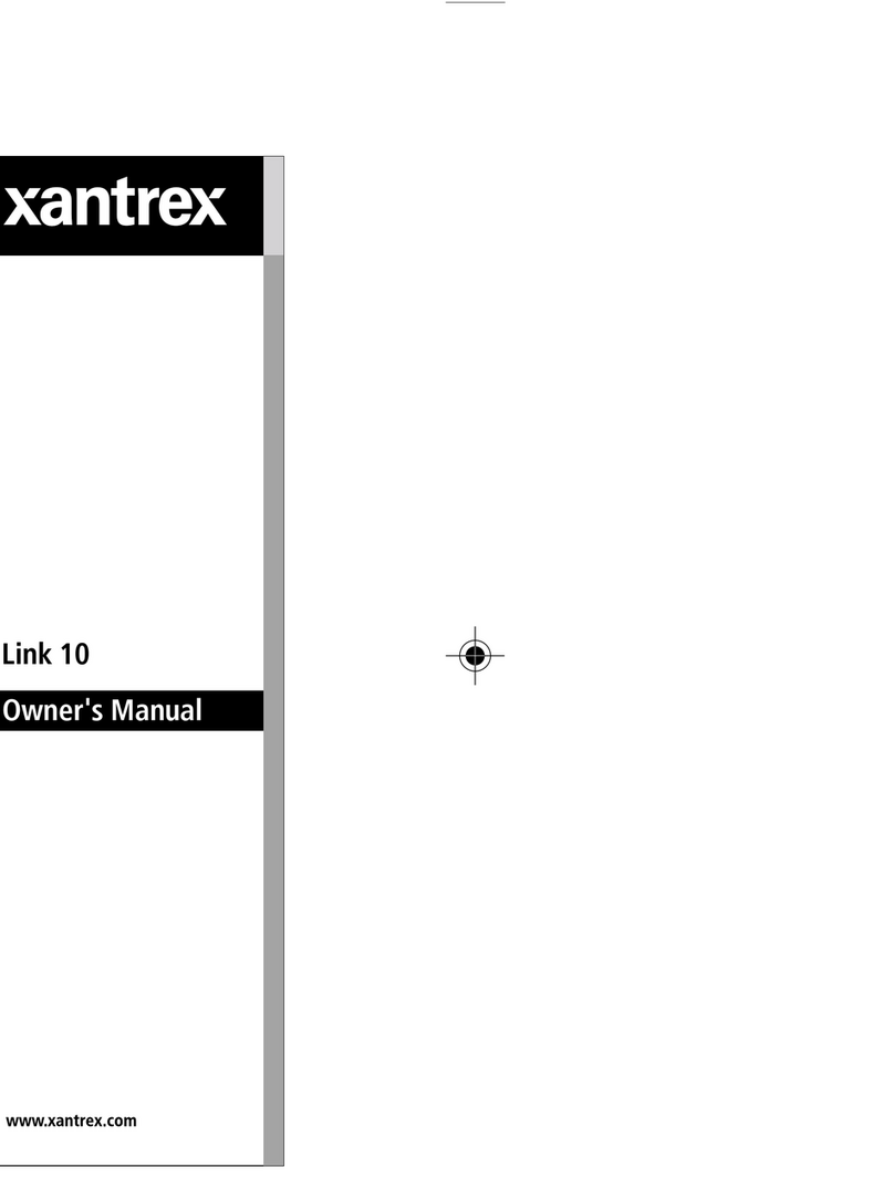 Xantrex Link 10 User manual