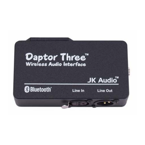 JK Audio Daptor Three user guide