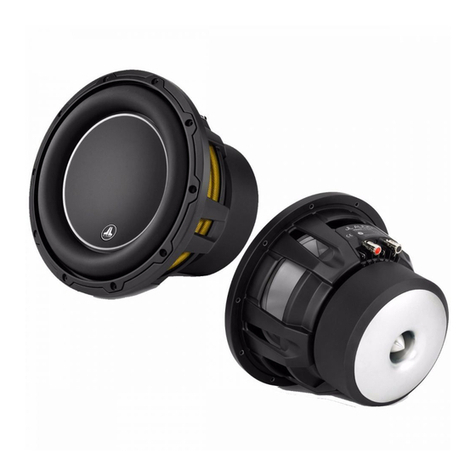 JL Audio 12W6v3-D4 User manual