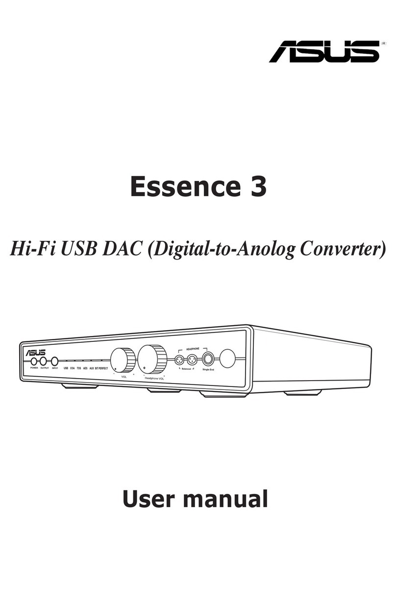 Asus Essence 3 user manual