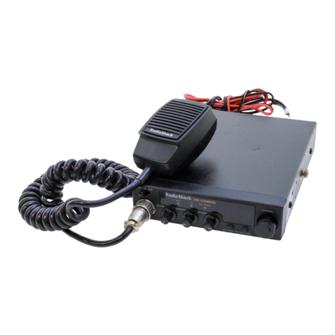 Radio Shack Mobile CB Instruction Manual