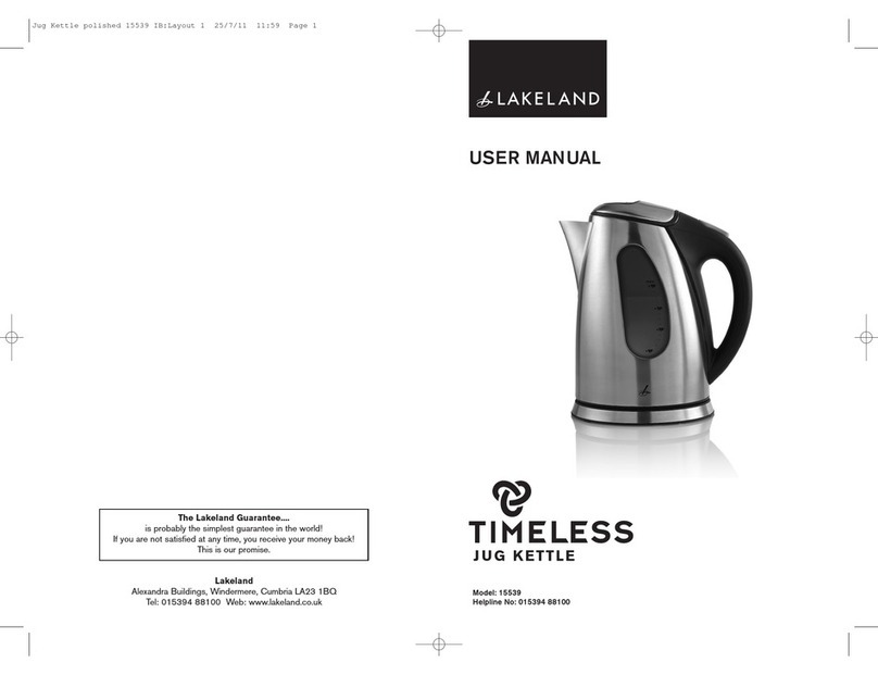 Lakeland Timeless 15539 user manual
